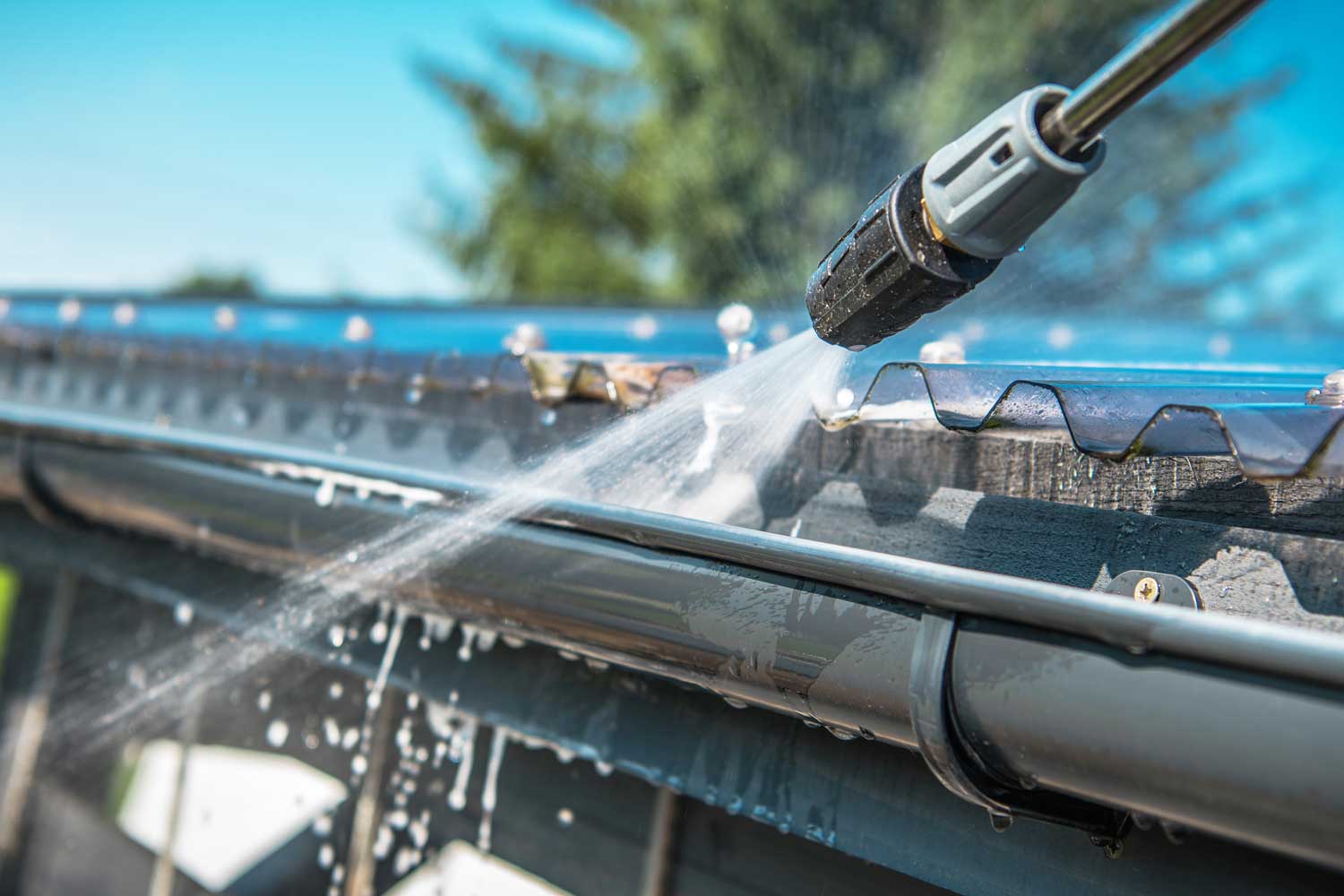 Roof Soft Washing in Charlotte NC